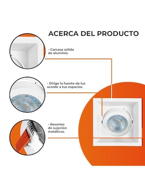 Lámpara de techo Tecnolite Uranium II