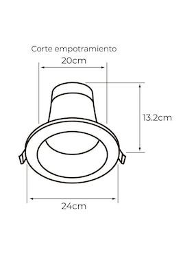 Lámpara de techo LED Tecnolite Atik IV