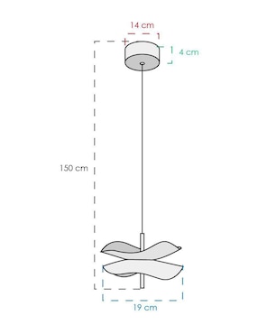 Lámpara colgante LED Class