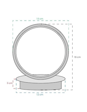 Lámpara de mesa LED Class
