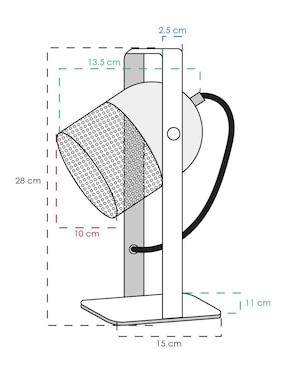 Lámpara de mesa LED Class