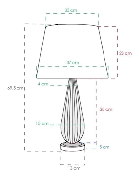Lámpara de mesa LED Class
