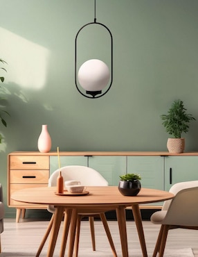 Lámpara colgante incandescente y led Calux 1 pieza