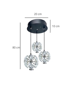 Lámpara colgante Iluminacion Luz Vic led