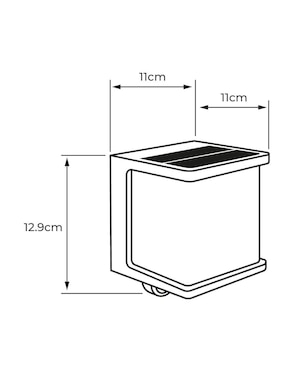 Arbotante LED Tecnolite Perdita