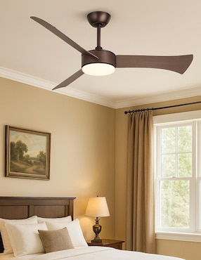 Ventilador de techo Cityluz con control remoto 6 velocidades