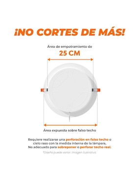 Plafón led Tecnolite pm bucaramanga ix