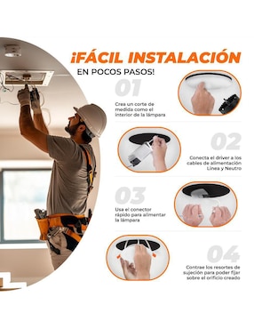 Plafón led Tecnolite pm bucaramanga VI