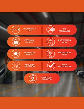 Lámpara Tecnolite led Spathi