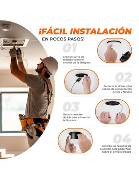 Plafón LED TecnoLite Miriam II