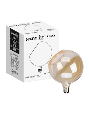 Foco vintage Tecnolite 6 w de consumo 25 w de iluminación 350 lúmenes