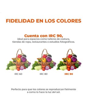 Foco vintage Tecnolite 6 w de consumo 25 w de iluminación 350 lúmenes