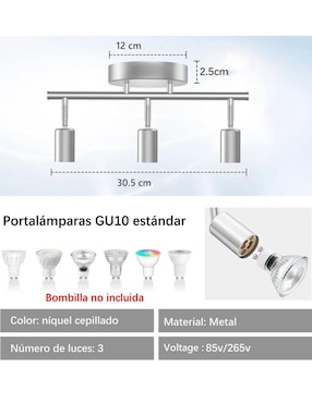 Lampara colgante incandescente Lab.G 6 piezas