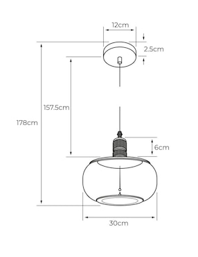 Lampara colgante LED Tecnolite