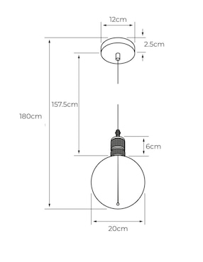 Lampara colgante LED Tecnolite