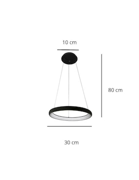 Lampara colgante LED Iluminacion Luz Vic 1 pieza