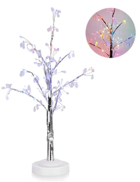 Lámpara de buró led CM-TOP Lampara Árbol Decorativo con Luces Led RGB de 51 cm 1 pieza