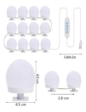 Foco LED Belug 10 W de consumo de iluminación 40 lúmenes