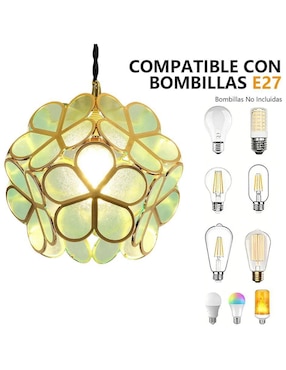 Lampara colgante incandescente y LED Lab.g