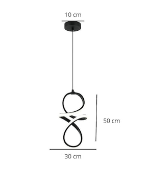 Lampara colgante LED Iluminacion Luz Vic