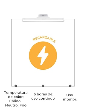 Árbotante LED Ipsa Recargable