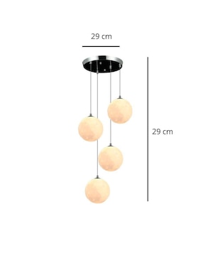 Lampara colgante LED Iluminacion Luz Vic