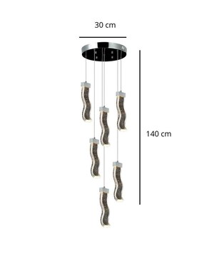 Lampara colgante LED Iluminacion Luz Vic