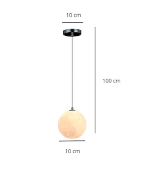 Lampara colgante LED Iluminacion Luz Vic