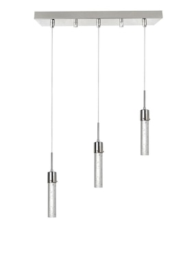 Lampara colgante led Tecnolite Vetro II 1 pieza