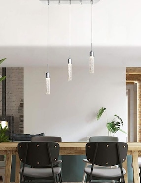 Lampara colgante led Tecnolite Vetro II 1 pieza