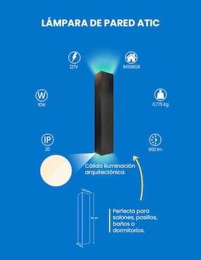 Arbotante LED Mil Luces