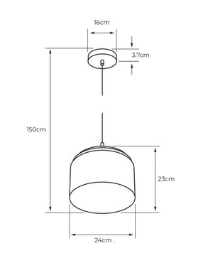 Lampara colgante LED Tecnolite