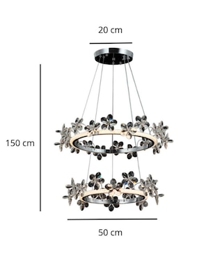 Lampara colgante Led Iluminacion Luz Vic