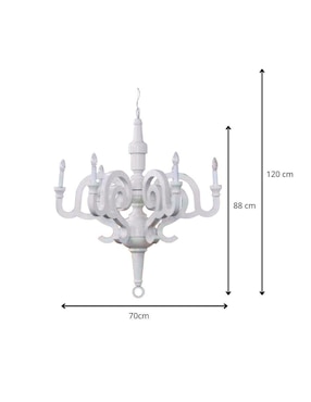 Lampara colgante incandescente y led Laiting HS-6