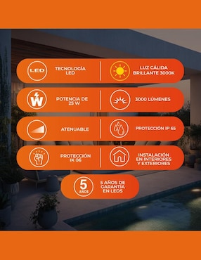 Lámpara LED Tecnolite Ukda