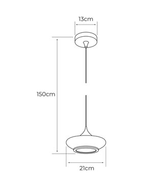 Lampara colgante LED Tecnolite