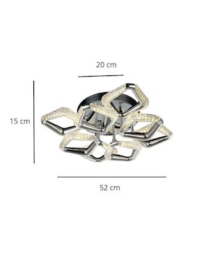 Lampara colgante LED Iluminacion Luz Vic