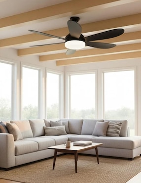 Ventilador de techo Cityluz con control remoto 3 velocidades