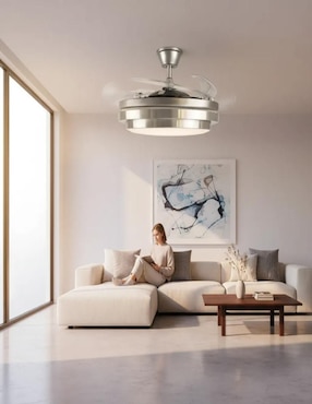 Ventilador de techo Cityluz con control remoto 6 velocidades