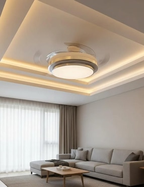 Ventilador de techo Cityluz con control remoto 6 velocidades