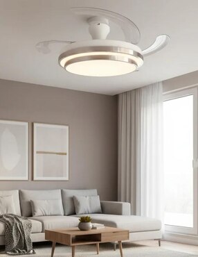 Ventilador de techo Cityluz con control remoto 6 velocidades