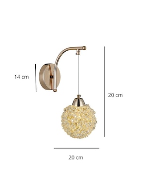 Lampara colgante Led Iluminacion Luz Vic