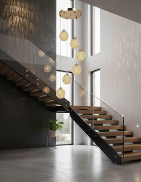 Lampara colgante Led Iluminacion Luz Vic