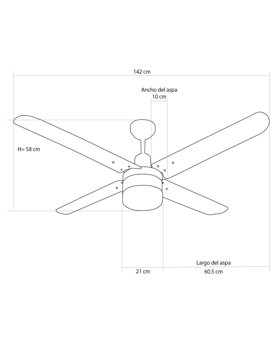 Ventilador de techo 4