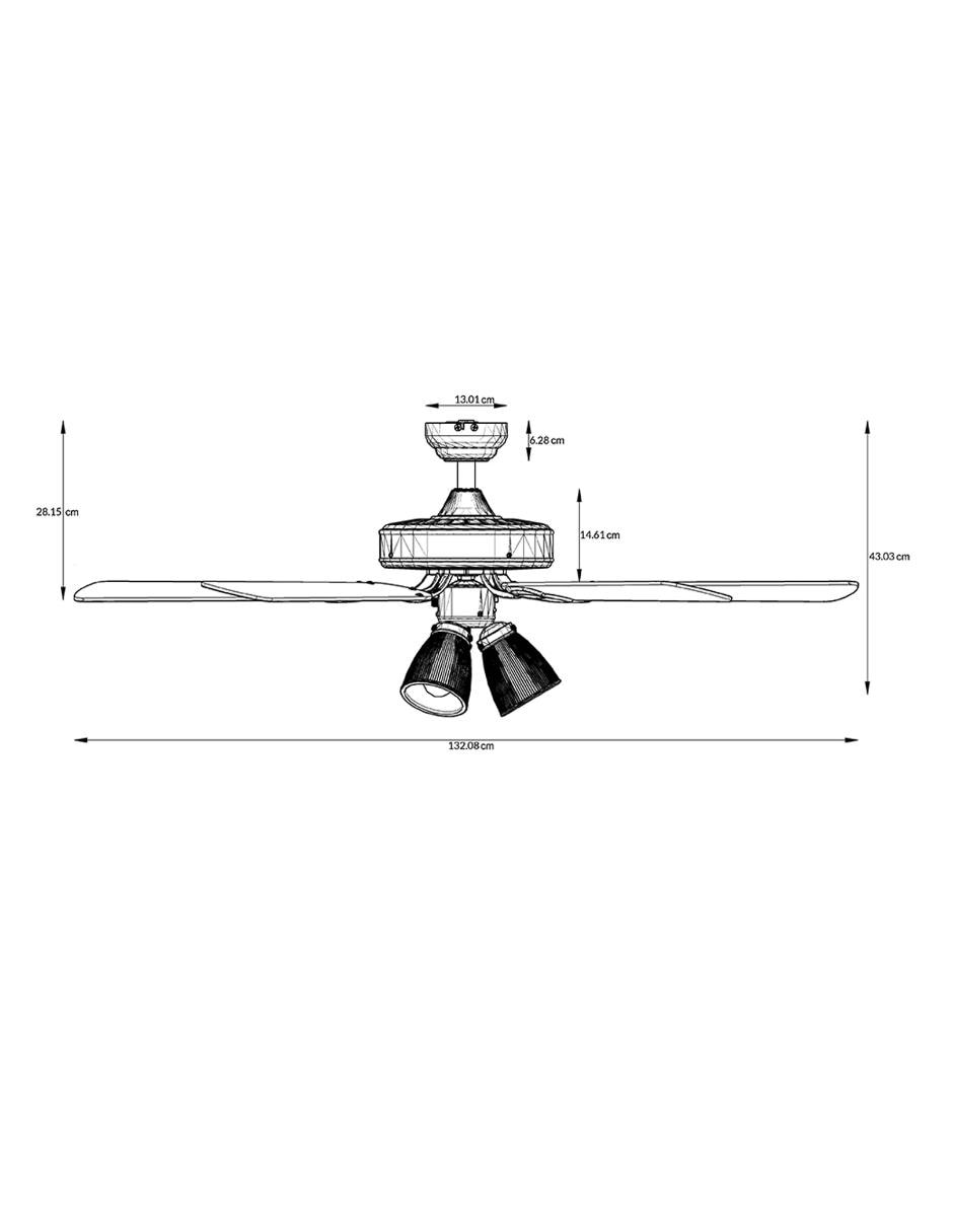 Ventilador de techo Cool Fan 4