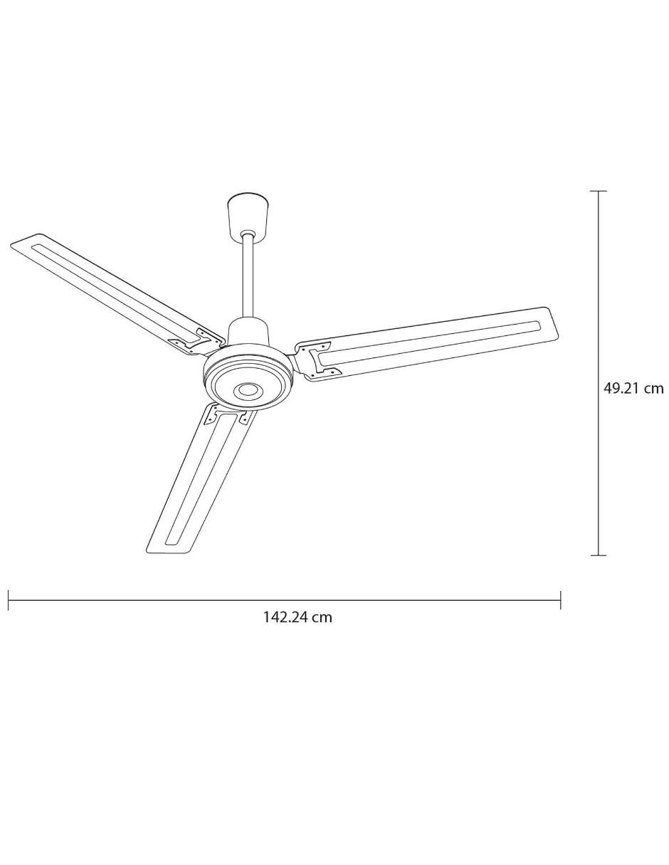 Ventilador de techo 5 velocidades 5