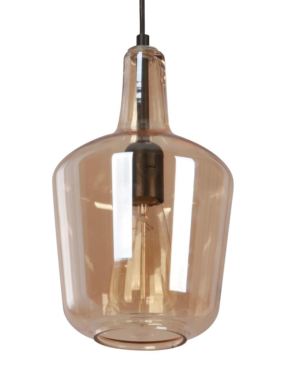 Lámpara colgante decorativa Lumiméxico de acero 1 luz