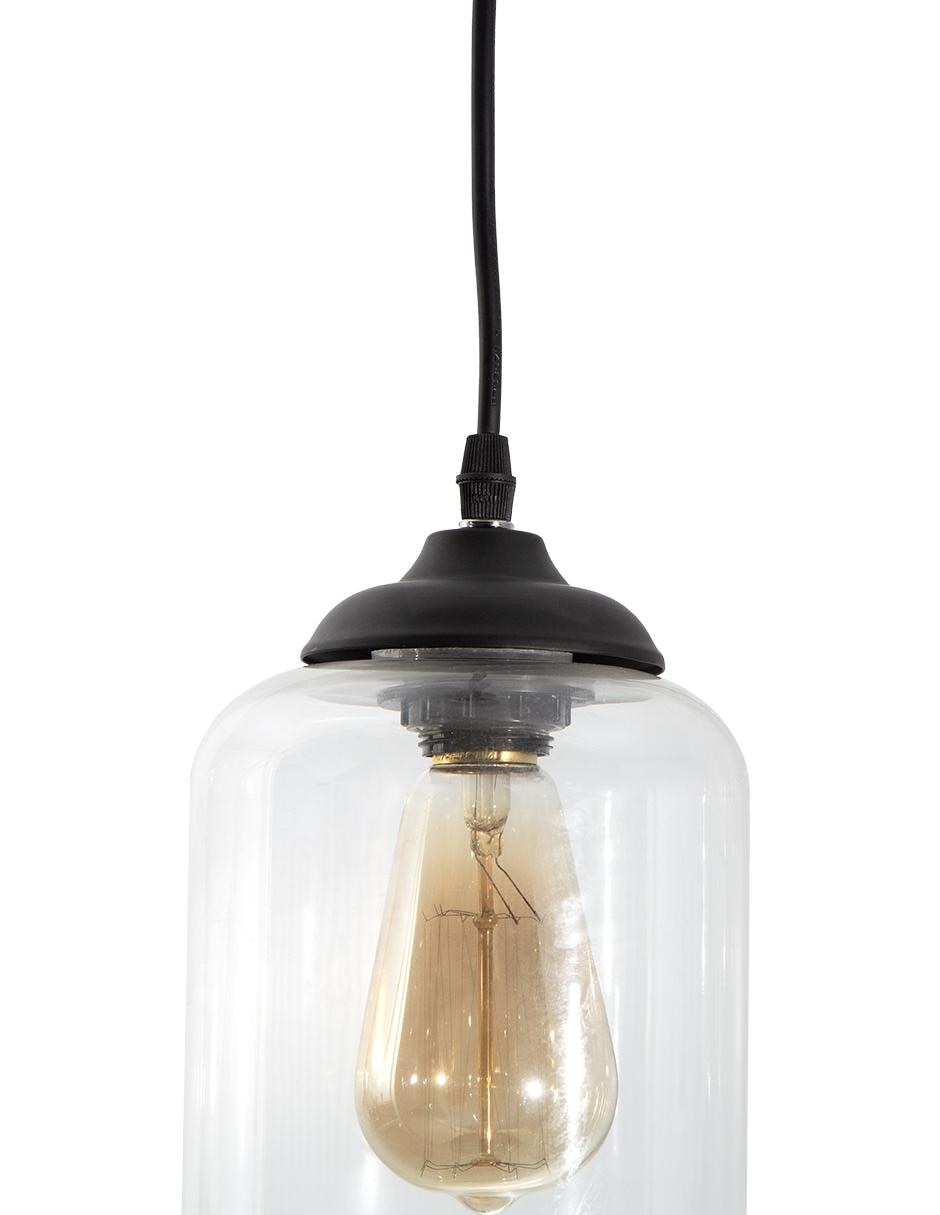 Lámpara colgante Lumiméxico acero E27 1 Luz 5