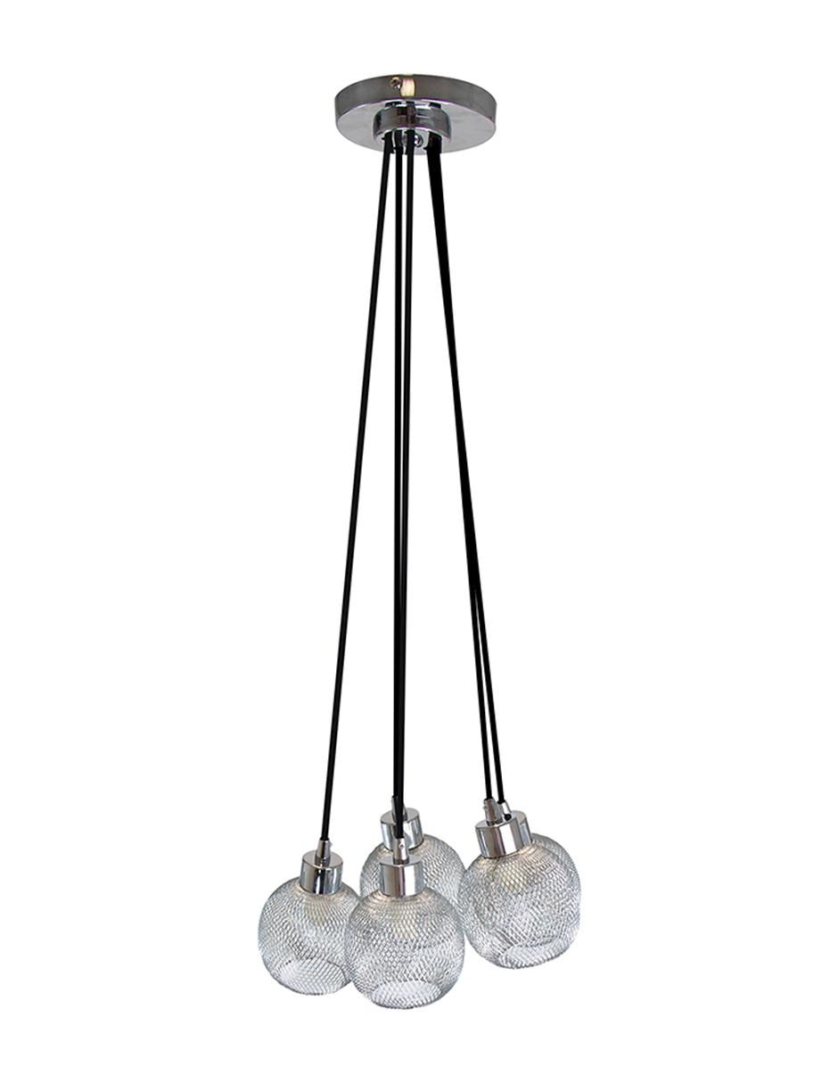 Lámpara colgante Lumiméxico Techo Cromo G9 5 Luces