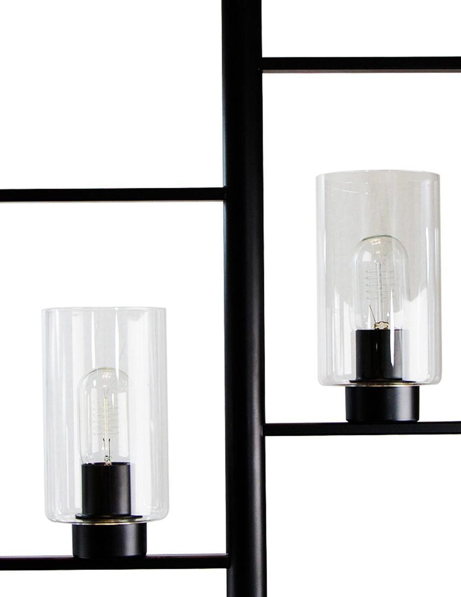 Lámpara colgante Lumiméxico Vintage de acero E27 2 Luces 4